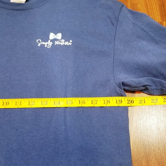 Ladies' Simply Southern S/S Tee with "Amazing Grace" graphic, Size L, EUC - Picture 9 of 11